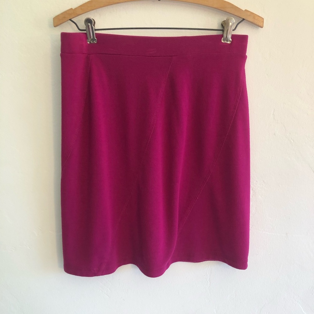 DAKINI Pink Midi Skirt Women's Small Stretch Pull On Minimalist Summer Active